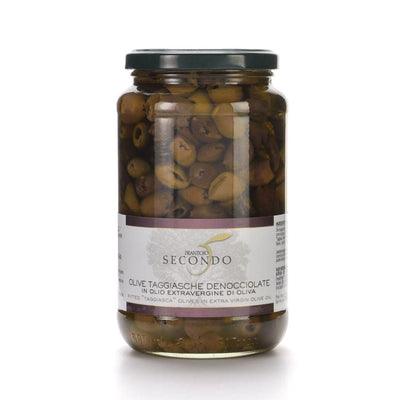 Frantoio Secondo Olive Taggiasche Denocciolate in olio extravergine di oliva 500 gr foto frontale vendita online  a prezzi competitivi su www.finetaste.it