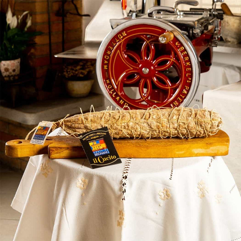 Salame Artigianale “Nobile” di Brignano “Cucito” vendita online su www.finetaste.it