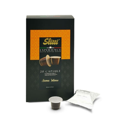 Slitti caffè in capsule compatibili Nespresso Aroma Intenso vendita online a prezzi competitivi su www.finetaste.it