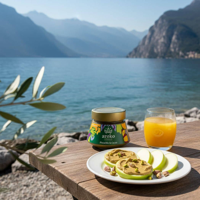 AROKO CHOCOLATE - Crema al Pistacchio 60% e cacao tra i più pregiati, in vendita online a prezzi competitivi su www.finetaste.it