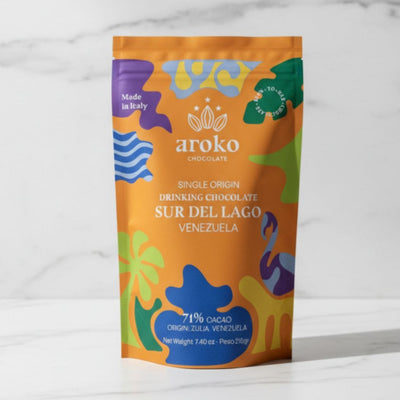 AROKO CHOCOLATE - Drinking Chocolate – Sur del Lago Cioccolato Fondente 71% vendita online a prezzi competitivi su www.finetaste.it