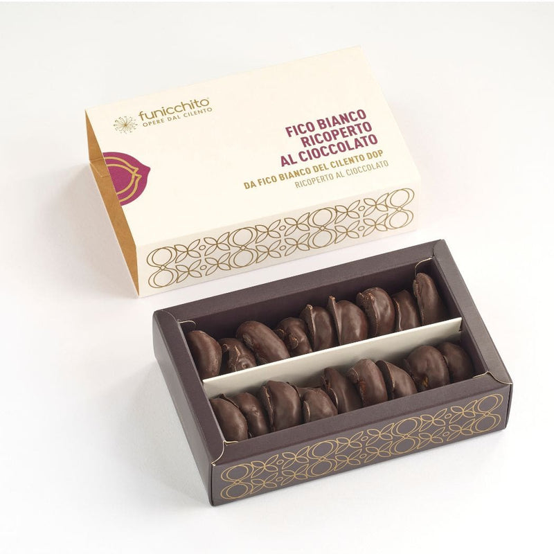 Fico Bianco del Cilento DOP Ricoperto di Cioccolato confezione regalo vendita online a prezzi competitivi su www.finetaste.it