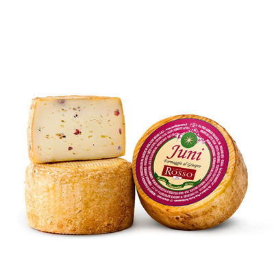 CASEIFICIO ROSSO - Juni al Ginepro formaggio latte vaccino  aromatizzato al ginepro vendita online a prezzi competitivi su www.finetaste.it