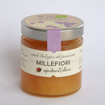 Apicoltura Vallera - Miele Millefiori biologico vendita online a prezzi competitivi su www.finetaste.it