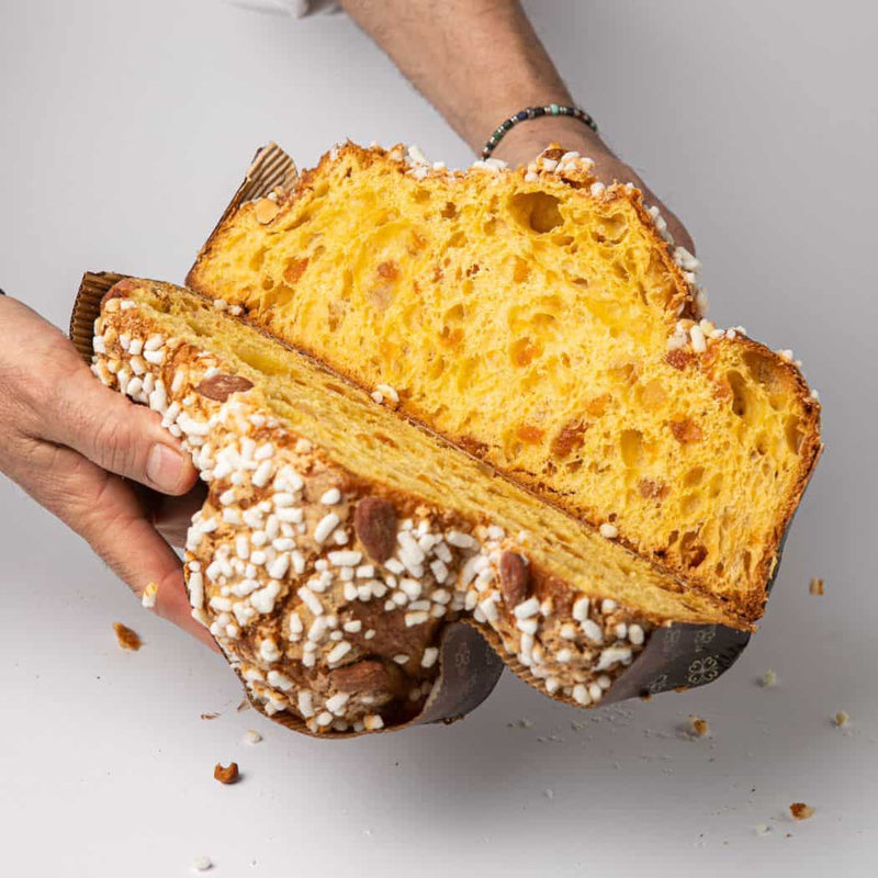 Patrizi - Colomba Classica Mandorlata immagine interno vendita online a prezzi competitivi su www.finetaste.it