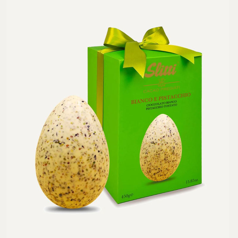 Slitti – Uovo Golosone Bianco con granella di Pistacchi 450 gr, senza glutine vendita online a prezzi competitivi su www.finetaste.it