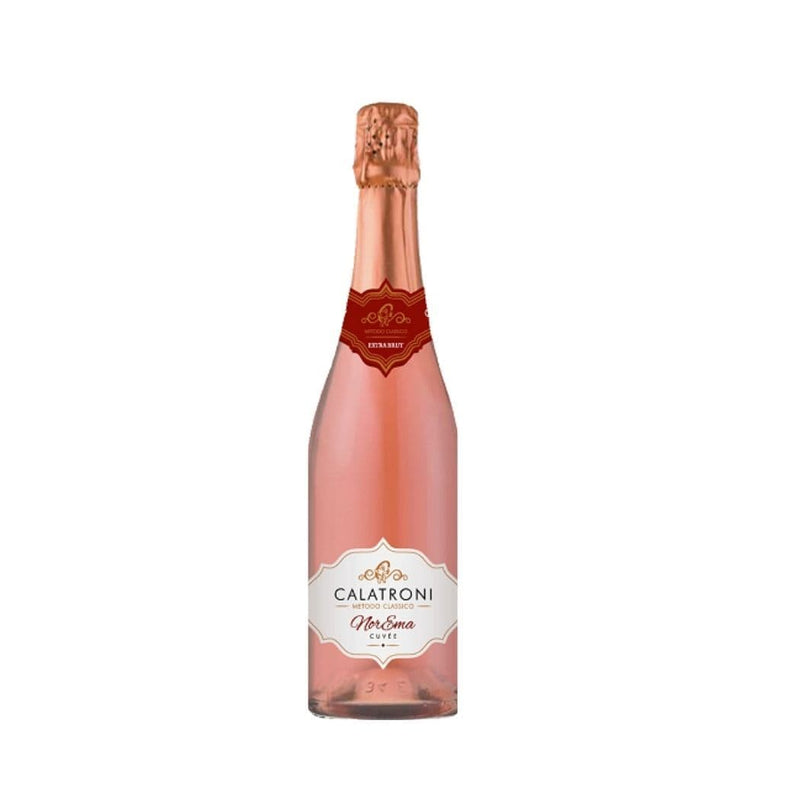 Calatroni - NorEma Rosé Extra Brut DOCG - Spumante Rosé Metodo Classico etichetta frontale vendita on line a prezzi competitivi su www.finetaste.it