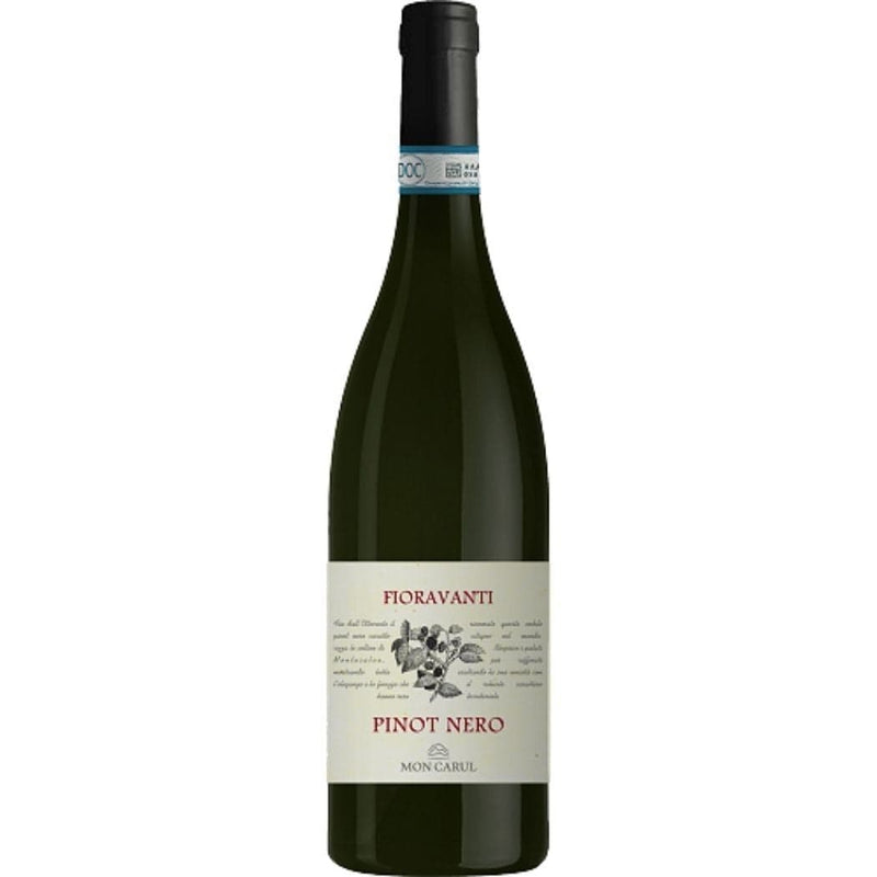 Calatroni Mon Carul Fioravanti Pinot Nero Doc Biologico etichetta frontale vendita on line su www.finetaste.it