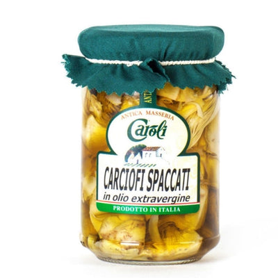 Carciofi spaccati artigianali in Olio Extravergine di Oliva Caroli vendita online a prezzi competitivi su www.finetaste.it