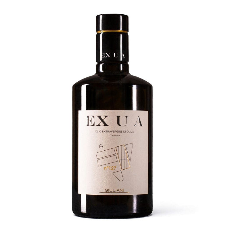 EXUA n. 127 Agricola Giuliani Olio Extravergine di Oliva monocultivar Perenzana Puglia finalista Leone d&