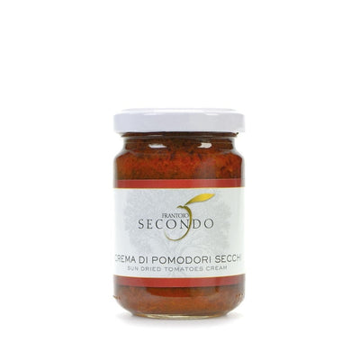 Frantoio Secondo - Crema di pomodori secchi in olio di oliva foto frontale venduta online a prezzi competitivi  su www..finetaste.it