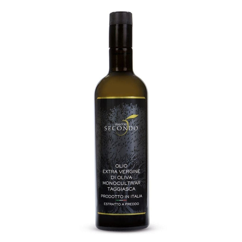 Frantoio Secondo Olio Extravergine di Oliva  monocultivar taggiasca 750 cl foto frontale vendita online a prezzi competitivi su www.finetaste.it