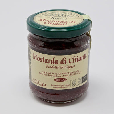 Mostarda del Chianti artigianale biodiamica e biologica vendita online su www.finetaste.it