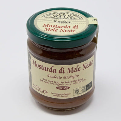 Mostarda di Mele Neste di Pratomagno  artigianale biologica e biodinamica vendita online su www.finetaste.it