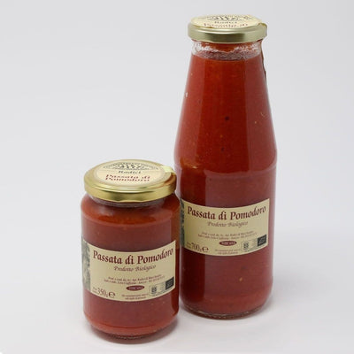 Passata di pomodoro artigianale e biologica e biodiamica vendita online su www.finetaste.it