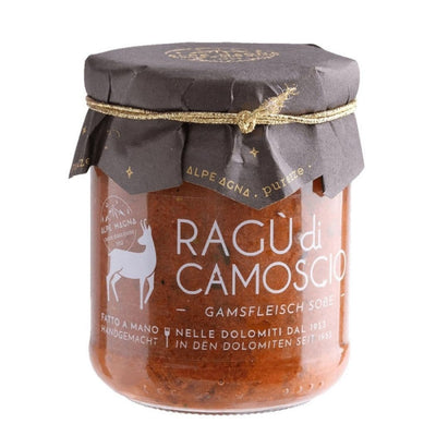 Ragu'  artigianale di camoscio vendita online a prezzi competitivi su www.finetaste.it