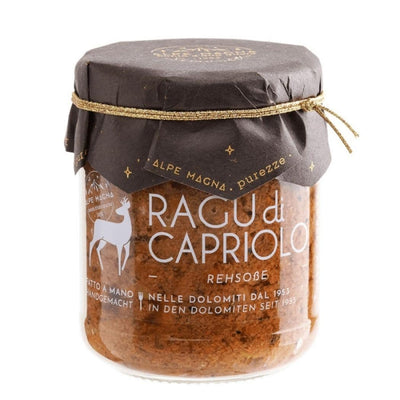 Ragu' artigianale di capriolo vendita online a prezzi competitivi su www.finetaste.it