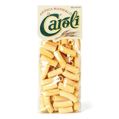 Rigatoni artigianali di semola di grano duro trafilata al bronzo foto confezione vendita online a prezzi competitivi su www.finetaste.it