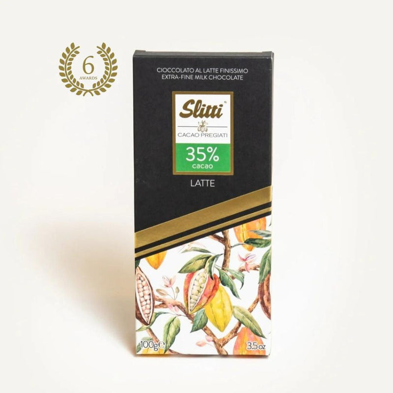 SLITTI - Tavoletta "Cioccolato al latte” 35% vendita online a prezzi competitivi su www.finetaste.it