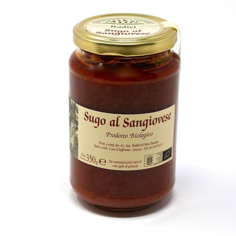 Sugo al Sangiovese artigianale e biologico e biodinamico vendita online su www.finetaste.it