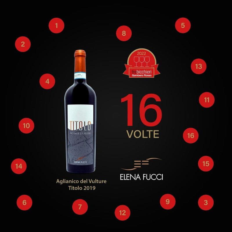 Elena Fucci Titolo 2019 3 bicchieri Gamberorosso vendita online su www.finetaste.it