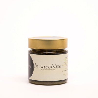 Zucchine artigianali sott’olio extravergine di oliva vendita online su www.finetaste.it