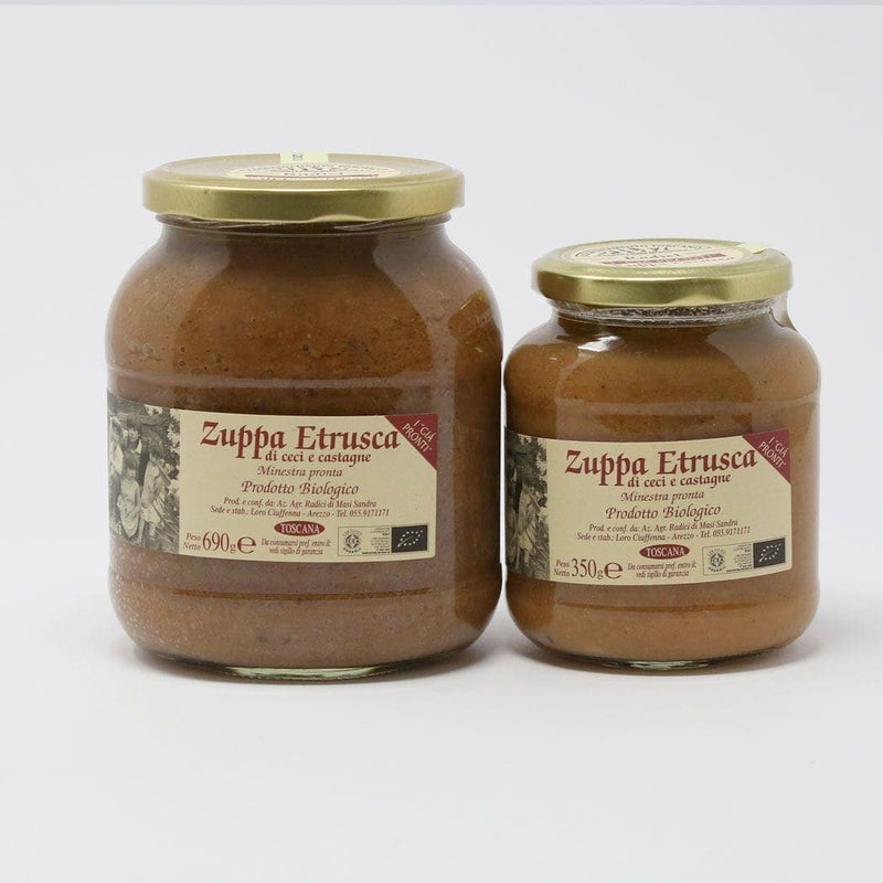 Zuppa di ceci e castagne artigianale e biologica e biodinamica vendita online su www.finetaste.it